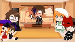 Past Afton Family Reacts To Ennard X Michael Memes[8K Subs Special]|Gacha Club|