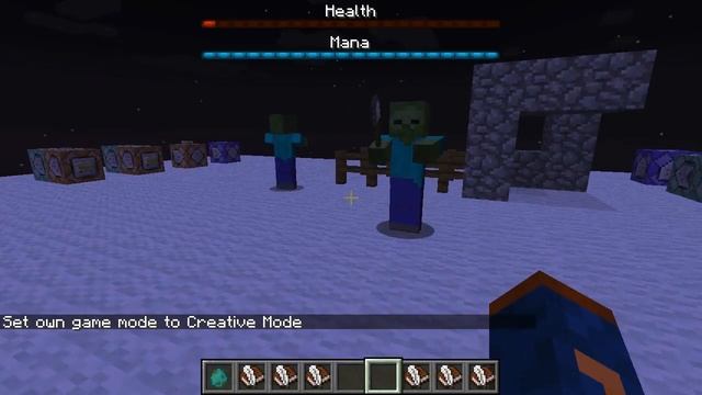 Health and Mana Bars in Minecraft 1.13 | Bossbars | Bossbar Health Bar | Mana Bar Minecraft смотреть онлайн