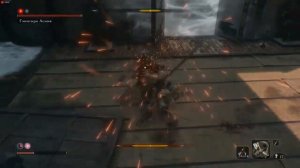 Sekiro: Гэнитиро Асина,  как правильно победить.  Полный бой. Как отражать молнии.