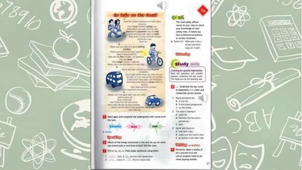 Spotlight 6. Модуль 3a. Road safety