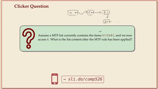 COMP526 (Fall 2022) 7-9 §7.8 Move-to-front transform смотреть онлайн