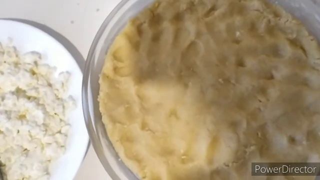 Песочный пирог с творогом и белковым кремом смотреть онлайн