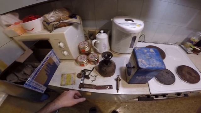 Распаковка, примус шмель 1970 го года выпуска, завод Арсенал Вводная перед рестоврацией смотреть онлайн