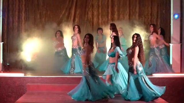 Новогодняя вечеринка ШВТ "Хабиби" 22.12.2019 Синхронный танец смотреть онлайн