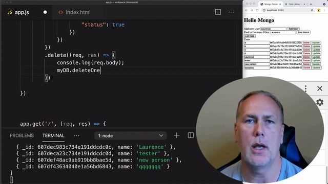 Learn NodeJS Big New Course Express MongoDB CRUD Node JavaScript смотреть онлайн