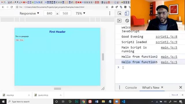 19 L2 BigDataWebMobile Course Introduction to Oracle JET Components RequireJS define and call fun смотреть онлайн