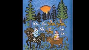 Из за леса, из за гор едет дедушка Егор