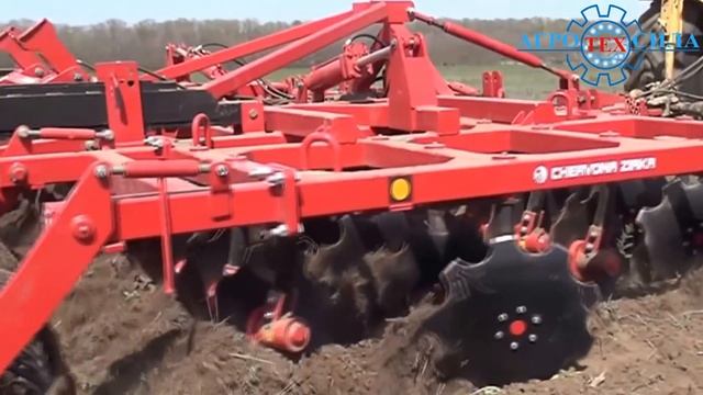 Дисковая борона четырехрядная ANTARES 6x4C смотреть онлайн