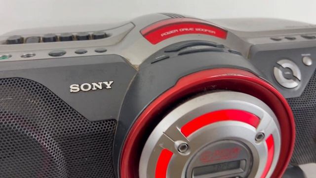 Sony CFD-G500 Stereo CD/Radio/Cassette Boombox G PDW Power Drive Woofer смотреть онлайн