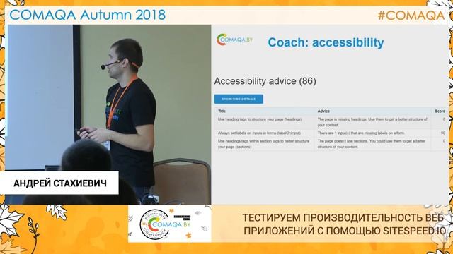 Тестируем производительность веб приложений с помощью sitespeed.io. Андрей Стахиевич смотреть онлайн