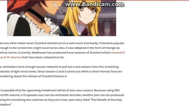 overlord season 4 possibilities spoilers смотреть онлайн