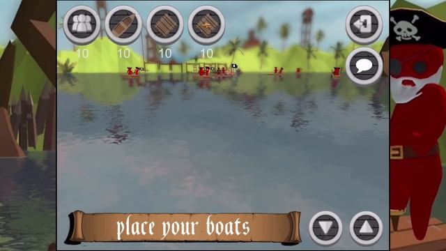 Stupid Raft Battle Simulator Gameplay - "PIRATE TABS ON MOBILE!!!" iOS Ipad Let's Play смотреть онлайн
