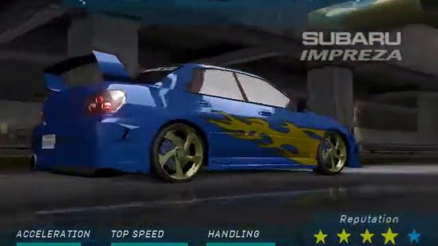 NFS Underground my garage смотреть онлайн
