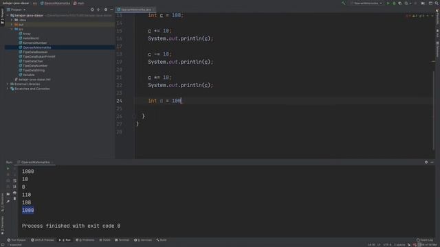 TUTORIAL JAVA DASAR BAHASA INDONESIA смотреть онлайн
