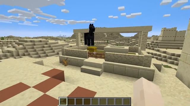 3 Desert Temples and 4 Villages Seed for Java 1.17.1 | Minecraft смотреть онлайн