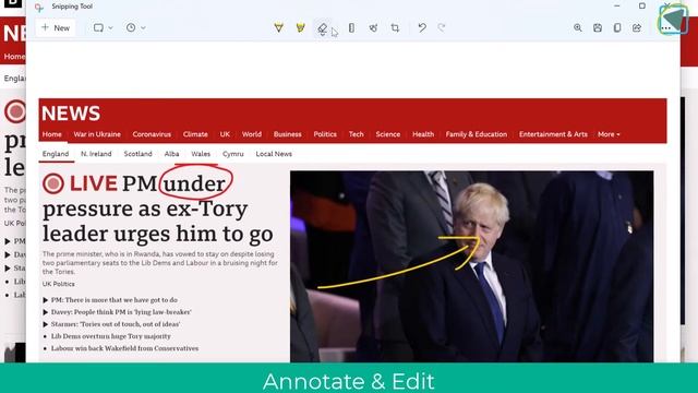 Screenshot and Annotate your Screen (Snipping Tool Guide) смотреть онлайн