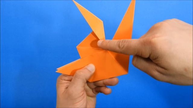 Como Hacer Un Gallo De Origami / Pollo De Papel