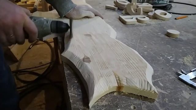 Адресная табличка из дерева. ЧПУ смотреть онлайн