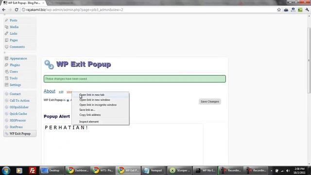demo WP Exit Popup смотреть онлайн