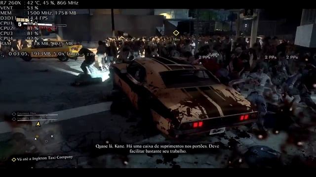 Dead Rising 3 A6 3670k + R7 260X смотреть онлайн