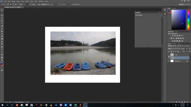 Photoshop Tutorial - Lesson 9 - Refine Edge Tool смотреть онлайн