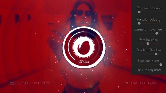 Audio React Parallax Music Visualizer | After Effects Template смотреть онлайн