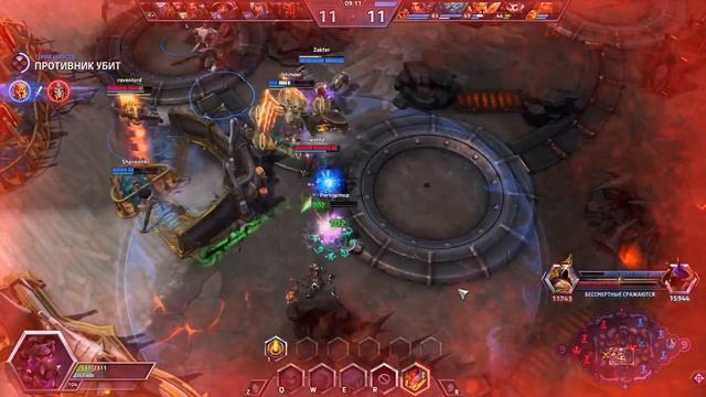 Heroes Of The Storm/Герои шторма. Pro Gaming. Ли Ли. Heal билд.