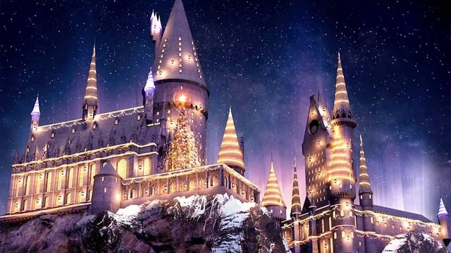 Новогодняя атмосфера Хогвардса ч. I