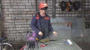 Сварка порошковой проволокой и тест на ПН / Розыгрыш полуавтомата Вега 200 мини Миг