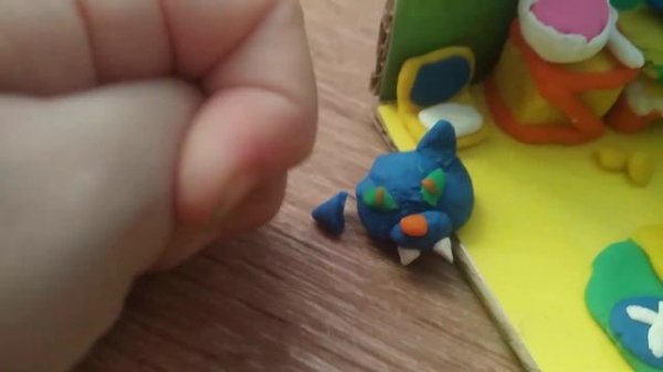 Комната Леона из пластилина бравл старс 🦎🦎🦎