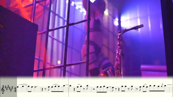 Voxi, Misha Goda, Syntheticsax - Supergirl (with sheet music for Saxophone Alto)