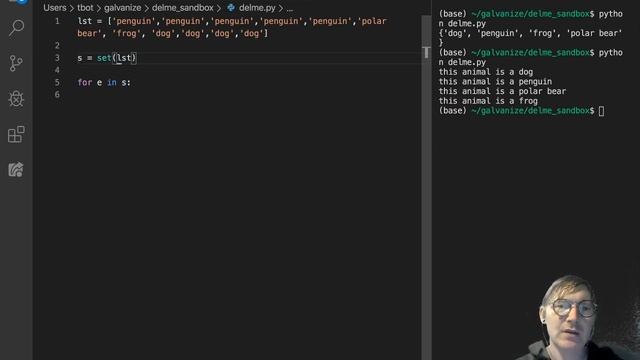 Sets - Set Iteration смотреть онлайн