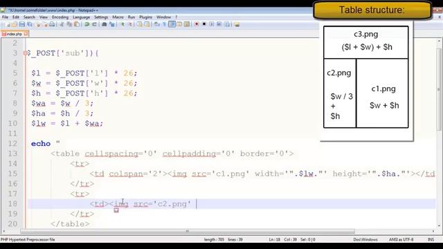 How to make a calculator, that calculates volume and surface area in PHP смотреть онлайн