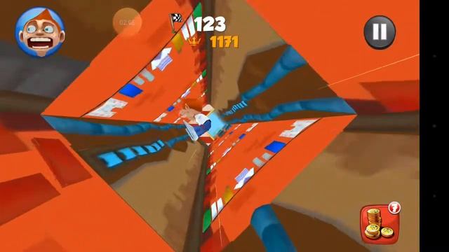 Super Falling Fred 1# Осторожно! Фред Падает! смотреть онлайн
