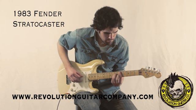 1983 Fender Stratocaster - THE REVOLUTION GUITAR COMPANY смотреть онлайн