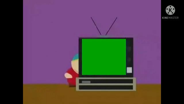 cartman breaks the tv green screen смотреть онлайн