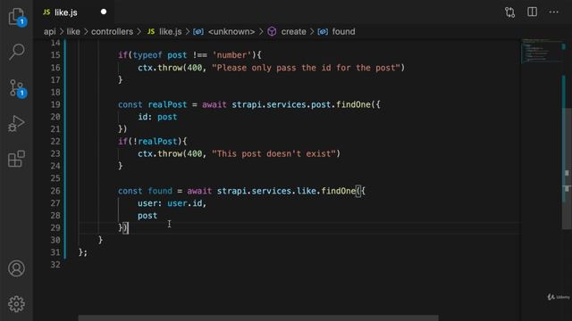 3. Custom Create Controller for Like Creation смотреть онлайн