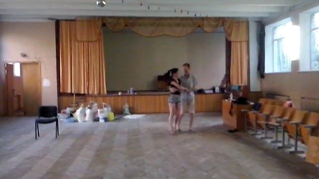 1.Свадебный танец. ФОКСТРОТ. Репетиция. Паша и Катя. 23.07.15 смотреть онлайн