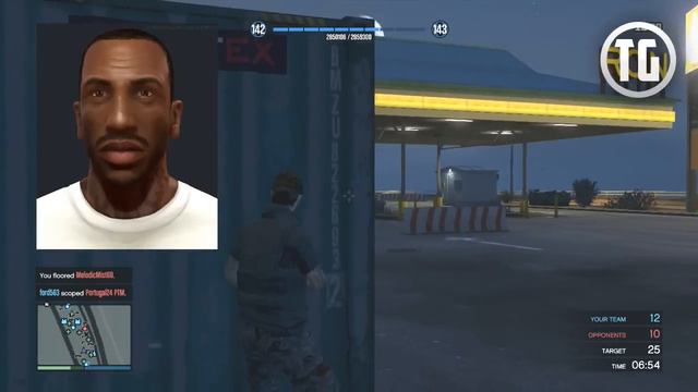 GTA 5 - CJ from GTA San Andreas in HD! AWESOME ART! (GTA V) смотреть онлайн