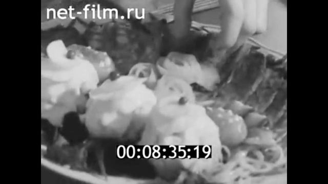 1975г. Петрозаводск. ресторан "Северный". конкурс кулинаров. смотреть онлайн