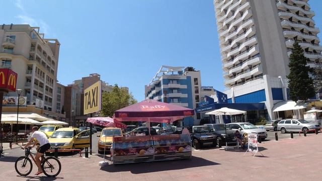 🇧🇬 Walking in Sunny Beach 4K, Bulgaria смотреть онлайн
