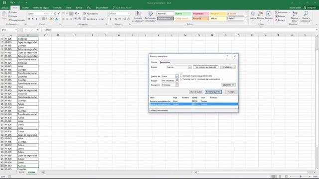 Excel 2016 – Buscar y reemplazar - Video 5 смотреть онлайн