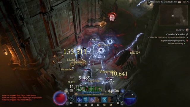 Diablo 4 Best Way to Level Glyphs - Nightmare Dungeon Tier List смотреть онлайн