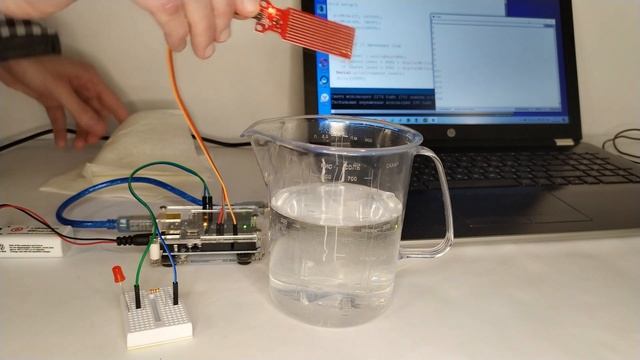 Тестирование датчика уровня воды смотреть онлайн