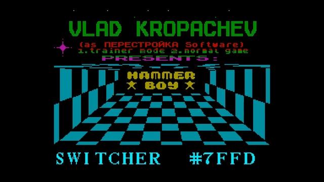 Hammer Boy Crack Intro - Perestroika Software [#zx spectrum] смотреть онлайн