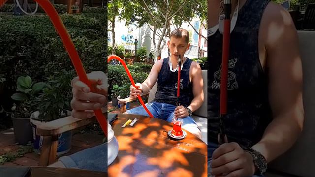 Кальян в Турции, курортная зона, Алания. Hookah In Turkey