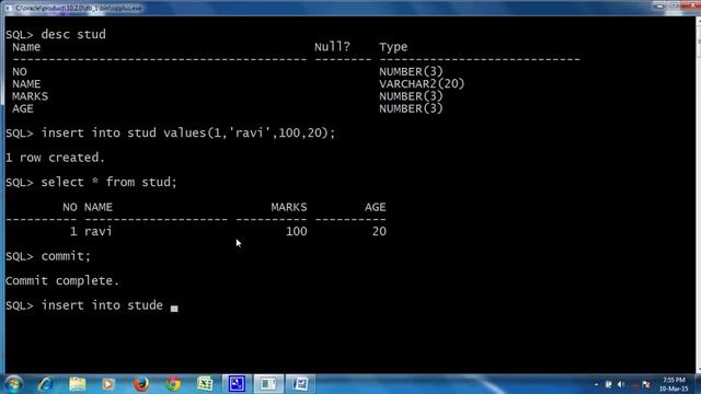 SQL Commands in Tamil смотреть онлайн