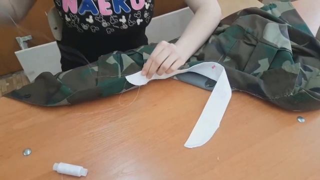 Пришивание подворотничка к воротничку (подшивы к воротнику) на летний период службы смотреть онлайн