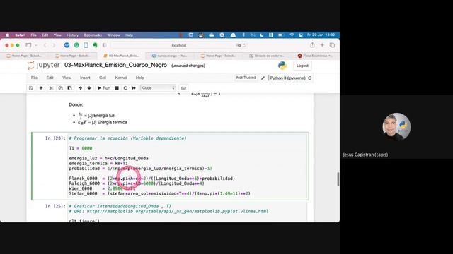 Python - Max Planck, Radiación de cuerpo negro смотреть онлайн