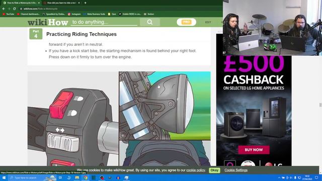 How To Ride a Motorcycle... According to wikiHow | Goblins LIVE 66 смотреть онлайн